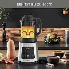 Krups KB835D Perfectmix Cook - Blender Kuchenny z 10 Automatycznymi Programami