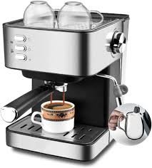 Ekspres do kawy cappuccino z spieniaczem - elektryczne urządzenie kuchenne