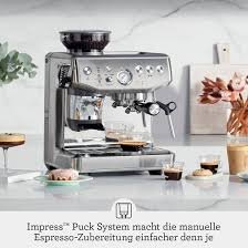 Ekspres do Kawy Sage The Barista Express Impress Srebrny