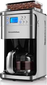 Bonsenkitchen Ekspres do Kawy z Mechanizmem Mielącym