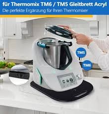Akrylowa deska ślizgowa do Thermomix TM6/TM5