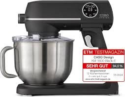 Elegancki Robot Kuchenny CASO KM 1800 Black-E